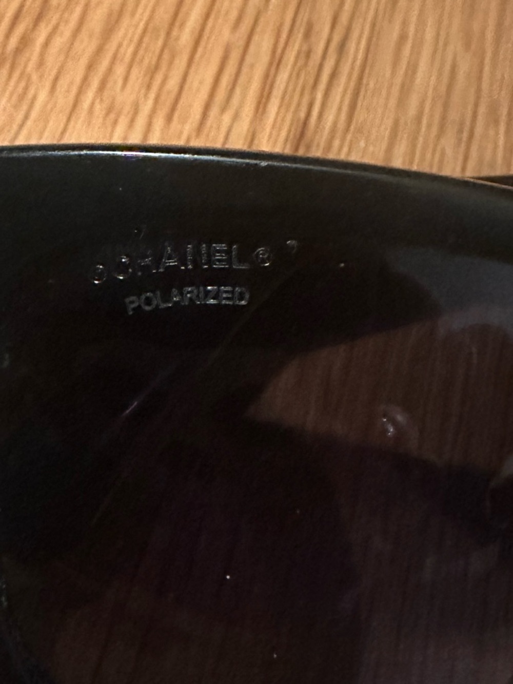 CHANEL Authentic Black Polarized Sunglasses CC Frames Shades - Picture 7 of 10